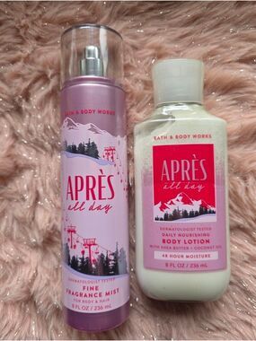 Bath & Body Works Après All Day Mist & Lotion NWT